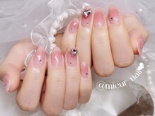 ミュールネイル(mieur nail)/1月定額/チークネイル