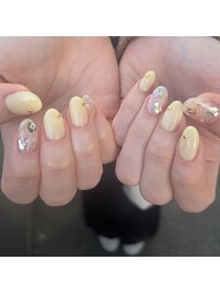 イエローネイル♪お花ネイル♪