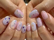 パステル縦グラデ