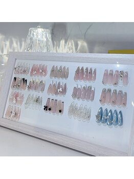 エミューネイル(EMU NAIL)の写真/持ち込デザインが得意なサロンに【定額サンプルコース新登場】キラキラちゅるん♪デザインにお悩みの方に◎