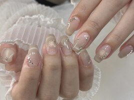 gradation×clear rose