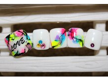 ネイルサロン ユーア(Yu a)/フット定額デザイン　￥9480