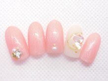ネイルサロン ロゼオ(Nail salon Roseo)/■渋谷>7990円/シェルストーン