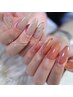 オフィスnail♪1シアーカラー+選べるデザイン2本付/新規¥5830/再来¥6930