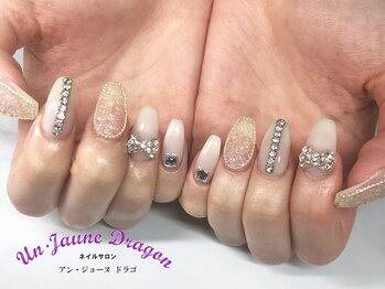 アン ジョーヌドラゴ/【自爪ネイル】ホワイトネイル