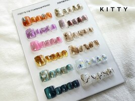 FOOTネイル ￥9980 ちぐはぐ