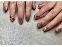 エンジェリック カラーズ(Angelic colors)/秋色マグネットネイル♪