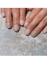 アティックネイルアトリエ(attic nail atelier)/手描きフラワーネイル★