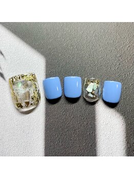 定額フットネイル￥7280