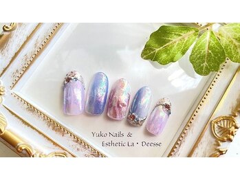 ユウコネイルズアンドエステティック ラ デェス(Yuko Nails & Esthetic La Deesse)/プラチナコース(定額制)¥9500