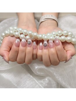 ピンキーネイル(Pinky Nail)/マグネットグラデーション