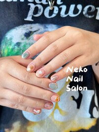 ニュアンスネイル&個性ネイル