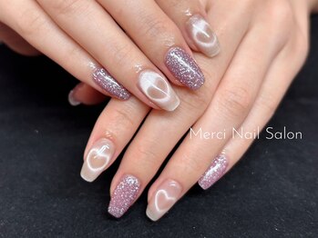 メルシー(Merci)/マグネットハートネイル