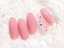 ラルネイル 大宮(Lull. nail)/＃押し花　＃シンプルネイル