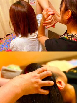 アルン 浦和東口(Arun)の写真/今月のキャンペーン☆ストレス脳・ゴリゴリ首肩さんに！タイ古式70分+炭酸ヘッドスパ30分　計100分￥9800