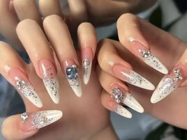 長さ出しワンホンネイル