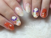 ロア(LOA)/定額和柄ネイル　￥13,500