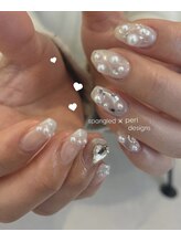 エヌーク バイ ブラウン(enurk by Brown)/フレンチミラー×パールデザイン