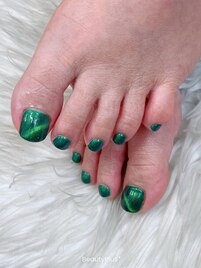 親指アート付フットジェル