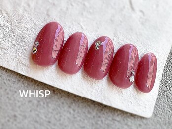 ウィスプ(WHISP)/クリアピンクネイル 春夏秋冬