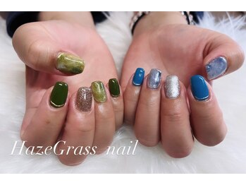 ハズグラスネイル(Haze Grass nail)/定額ネイル