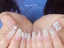 ウサギネイル 新大久保店(usagi nail)/リボンネイル