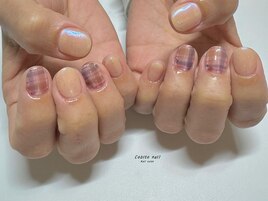 チェックネイル