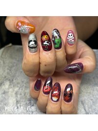 ハロウィンネイル