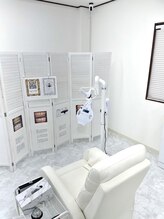 ホワイトニングショップ 米子店/【照射スペース】半個室空間♪