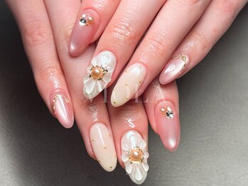 ヴィオラ(VIOLA)/定額/フラワーネイル