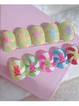 オプープーネイル(OPU-PU-nail)/ぐるぐるグミベア