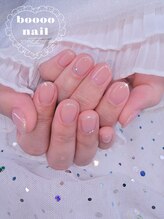 ブーネイル(boooo nail)/ピンクマオジェル