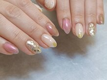アネモネネイル(anemone nail)/【定額】ニュアンス　シンプル