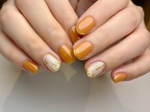 キラネイル アンド アイラッシュ by World Beauty(KIRA)/金木犀ネイル