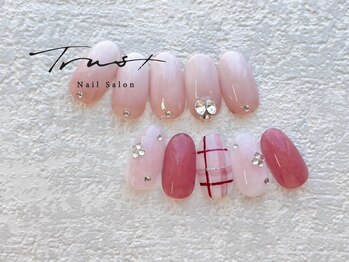 トラストネイル 佐野店(TRUST Nail)/ちゅるんと大人ネイル