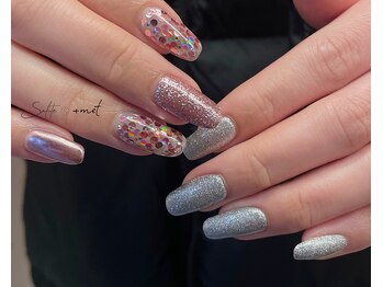 ~ピンク×シルバー~