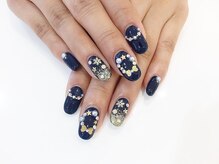 ネイルコレクション ピンク(Nail Collection Pink)/ジェル付放題￥10990～/雪の結晶