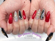 アン ジョーヌドラゴ/【ロングネイル】ミラーネイル