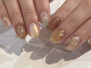 ファンクションネイルズ 表参道 原宿(FUNCTION NAILS)/オーロラ/ニュアンス