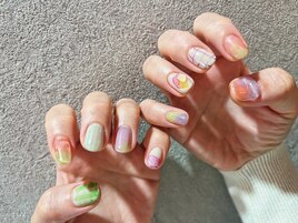 バラバラお任せ春カラー