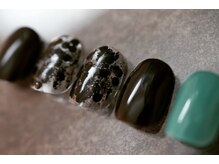 クロ(KURO)/ホロキラネイル