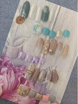 アフロディーテ(Aphrodit)の写真/定額ネイル３コースをご用意。シンプル～季節やトレンドを取り入れたデザイン多数☆