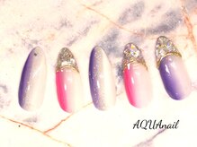 アクアネイル(AQUA Nail)/定額デザインB ￥5500