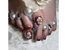 ネイルズミラク(nail's mirac.)/秋桜ネイル