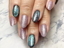 ヘアーアンドネイル ルシア(Hair&Nail Lucia)/マグネット×アニマル柄ネイル！