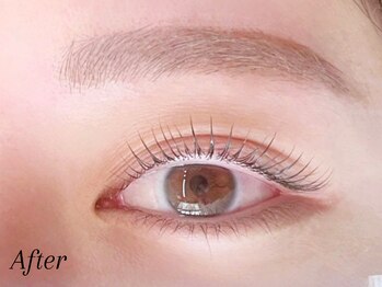 ミーナ 鍋島店(mina)/アイブロウWAX＋まつ毛パーマ上