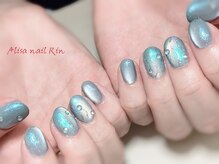 アリサネイル(ALISA NAIL)/水滴マグネットデザインネイル