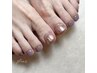 【Foot】人気No.2シンプルコース(親指Art2本付き) ￥7900