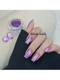 上品ミラーネイル