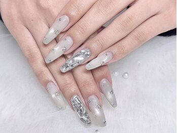 ウタシロイロの写真/【長さ出し可能★】デザインの幅が広がる!!スラっと綺麗な指先に…♪爪にお悩みがある方にもおすすめ◎